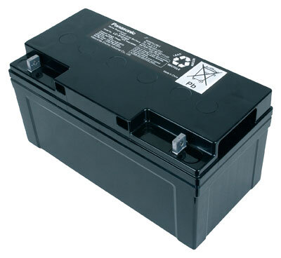Panasonic - LC-P1275P - 12 Volt 75Ah Pb M6 Flachpol