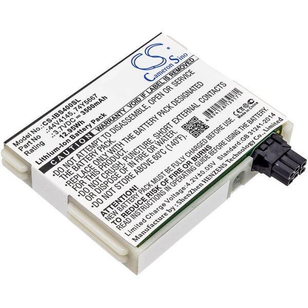 Ersatzakku - CS-IBS400SL - IBM 44V4145 / 5679 - 3,7 Volt 3500mAh Li-Ion