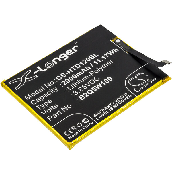 Ersatzakku - CS-HTD120SL - HTC Breeze Plus / B2Q5W100 - 3,85 Volt 2900mAh Li-Polymer