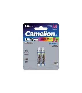 Camelion - Lithium Battery - Micro AAA - 1,5 Volt - 2er Blister