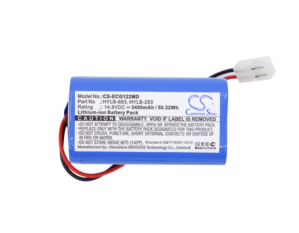 Ersatzakku - CS-FVA034MD - Fresenius 179033-R0 / MB1790 - 7,4 Volt 3400mAh Li-Ion