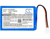 Ersatzakku - CS-CTM100SL - CTMS Eurodetector / 1ICP62/34/48 1S1P - 7,4 Volt 1000mAh Li-Ion