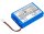 Ersatzakku - CS-CTM100SL - CTMS Eurodetector / 1ICP62/34/48 1S1P - 7,4 Volt 1000mAh Li-Ion