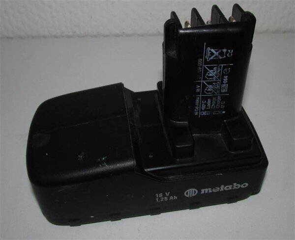 Ersatzakku - Metabo 18V - 18 Volt 1200mAh Ni-CD - aufbereitet