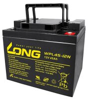 Long - WPL45-12N - 12 Volt 45000mAh Pb - Longlife