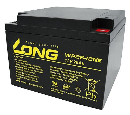 Long - WP26-12NE - 12 Volt 26000Ah Pb - zyklenfest