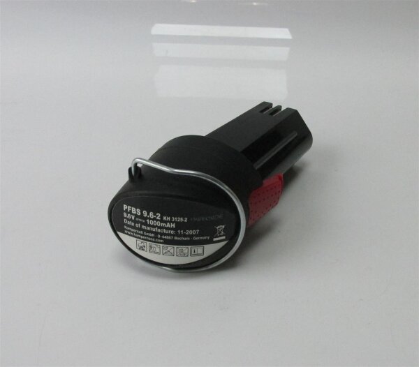 Akkureparatur - Zellentausch - Parkside PFBS 9.6-2 / KH 3125-2 - 9,6 Volt Akku