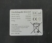 Akkureparatur - Zellentausch - TiCad 2447-3062 / 6S4P - 22,2 Volt Li-Ion Akku