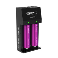Efest - PRO C2 Smart Charger - Ladegerät für 2x Li-Ion Zellen