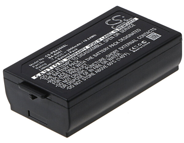 Ersatzakku - CS-PBA300SL - Brother PT-E300 / BA-E001 - 7,4 Volt 2600mAh Li-Ion