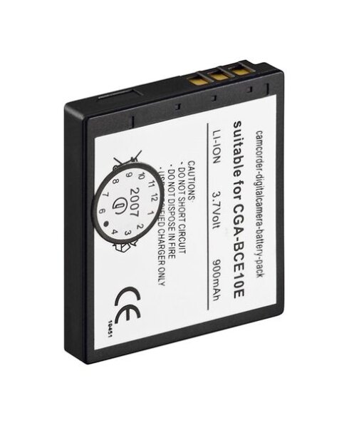 goobay - Ersatzakku - Ricoh DB-70 / Panasonic Lumix DMC-FX30 - 3,7 Volt 900mAh Li-Ion