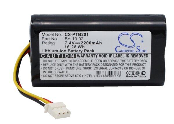 Ersatzakku - CS-PTB201 - CITIZEN CMP-10 Mobile Thermal printer battery / BA-10-02 - 7,4 Volt 2200mAh Li-Ion