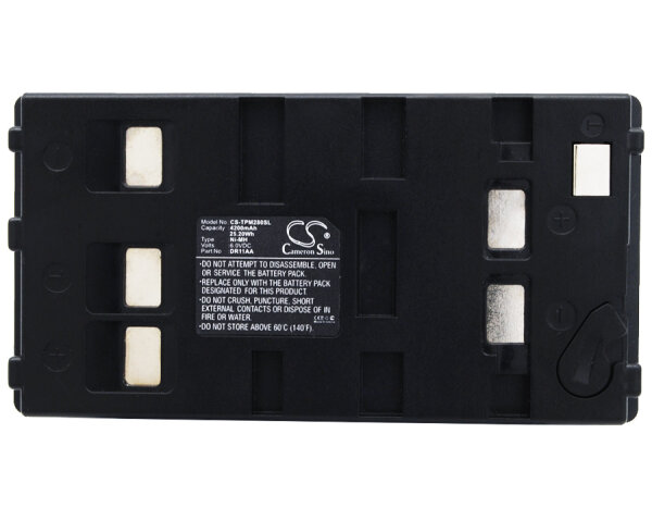 Ersatzakku - CS-TPM280SL - Rosenbauer DR11AA / ARGUS 3 / Taga PM280 - 6 Volt 4200mAh Ni-MH