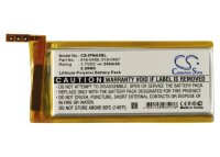 Ersatzakku - CS-IPNA5SL - APPLE iPod Nano 5th / 616-0406 - 3,7 Volt 240mAh Li-Ion