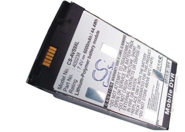 Ersatzakku - CS-AVS9XL - ARCHOS 9 / 400238 - 7,4 Volt 6000mAh Li-Ion