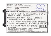 Ersatzakku - CS-XM2SL - ALTEC LANSING XM2go / 990227 - 3,7 Volt 2000mAh Li-Ion