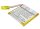 Ersatzakku - CS-MPSF350SL - SANDISK Sansa Fuze 4GB / 8JJH8F15 - 3,7 Volt 550mAh Li-Ion