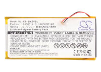 Ersatzakku - CS-SMZ5SL - SAMSUNG SEC-YP5Z / 6J0601410 - 3,7 Volt 850mAh Li-Ion
