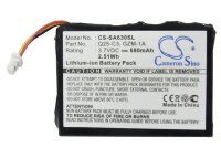 Ersatzakku - CS-SA630SL - PHILIPS GoGear HDD6330 30GB / GZM-1A - 3,7 Volt 680mAh Li-Ion