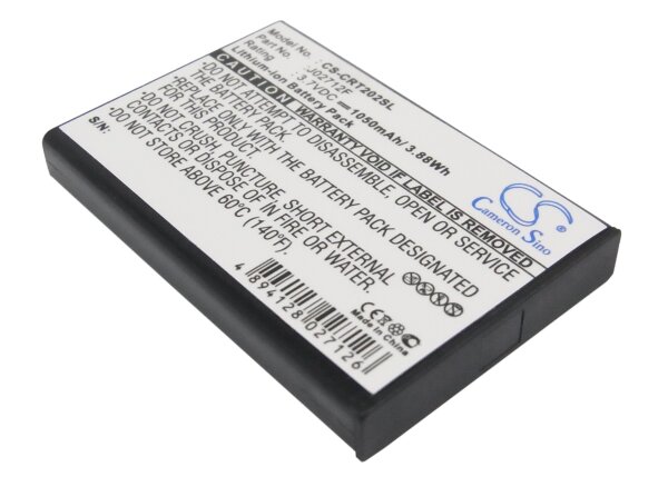 Ersatzakku - CS-CRT202SL - Creative Vado HD - 3,7 Volt 1050mAh Li-Ion