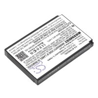Ersatzakku - CS-R79902SL - CREATIVE Jukebox Zen NX / 331A4Z20DE2D - 3,7 Volt 1000mAh Li-Ion
