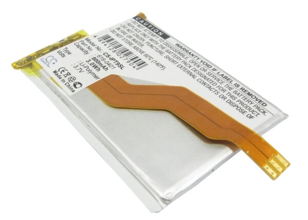 Ersatzakku - CS-IPT9SL - APPLE iPod touch 2nd 16GB / 616-0401 - 3,7 Volt 800mAh Li-Ion