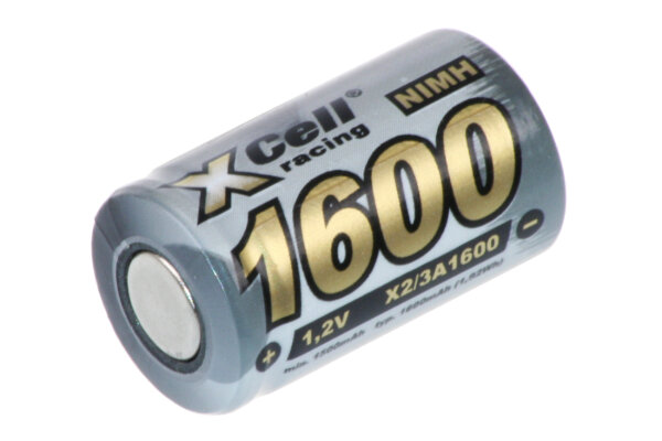XCell - X2/3A1600 - 2/3A - 1,2 Volt 1600mAh Ni-MH