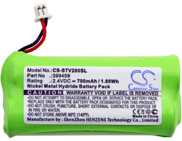 Ersatzakku - CS-STV200SL - Stageclix Jack V2 Transmitter / 399459 - 2,4 Volt 700mAh Ni-MH