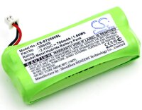 Ersatzakku - CS-STV200SL - Stageclix Jack V2 Transmitter / 399459 - 2,4 Volt 700mAh Ni-MH
