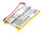Ersatzakku - CS-HMR210SL - HTC Mini BL R120 Bluetooth Media Handset / BN02100 - 3,7 Volt 300mAh Li-Ion