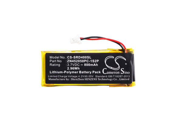 Ersatzakku - CS-SRD400SL - Cardo G4 / BAT00002 - 3,7 Volt 800mAh Li-Polymer