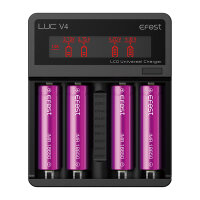 Efest - LUC V4 Charger - LCD & USB Ladegerät...