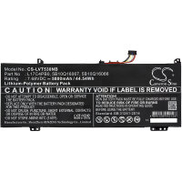 Ersatzakku - CS-LVT530NB - Lenovo Air 14 / 5B10Q16066 - 7,68 Volt 5800mAh Li-Polymer