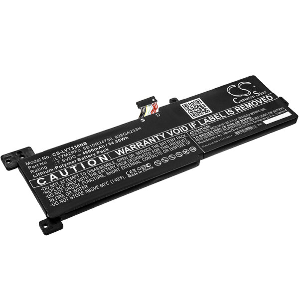 Ersatzakku - CS-LVT330NB - LENOVO IdeaPad 330 / 5B10R24750 - 7,5 Volt 4600mAh Li-Ion