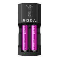 Efest - SODA - Dual Battery Charger - LED-Indikator...