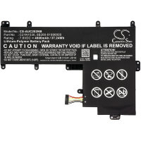 Ersatzakku - CS-AUC202NB - ASUS Chromebook C202 / 0B200-01990000 - 7,6 Volt 4900mAh Li-Ion