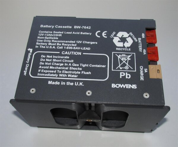 Akkureparatur - Zellentausch - Umbau - BOWENS BW-7642  - 12 Volt 12Ah auf Lithium System
