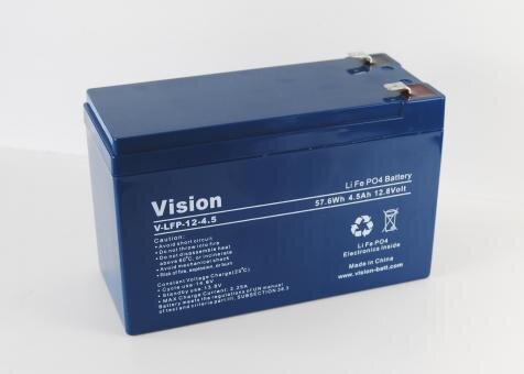 Akkureparatur - Zellentausch - Vision - V-LFP-12-4.5 - 12 Volt LiFePO4 Akku