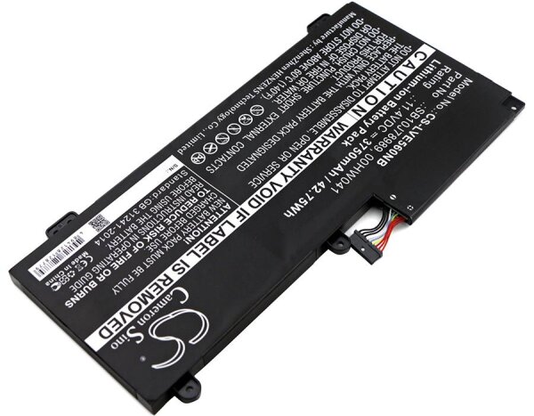 Ersatzakku - CS-LVE560NB - LENOVO Thinkpad E560p / 00HW040 - 11,4 Volt 3750mAh Li-Ion