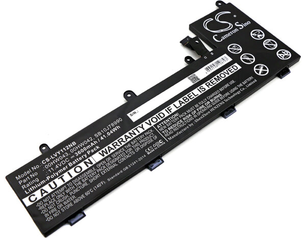 Ersatzakku - CS-LVY112NB - Lenovo ThinkPad Yoga 11e Chromebook / 00HW042 - 11,4 Volt 3600mAh Li-Polymer