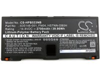 Ersatzakku - CS-HPB533NB - HP ProBook 5330m / 634818-271 - 14,8 Volt 2700mAh Li-Ion