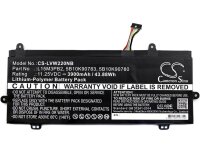 Ersatzakku - CS-LVW220NB - LENOVO 80SF0000US / 5B10K90780 - 11,25 Volt 3900mAh Li-Ion