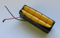 Akkupack für Besam 41A017CA00001 - 24 Volt 250mAh Ni-MH zum Selbsteinbau - anschlussfertig mit Ableiter
