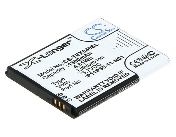 Ersatzakku - CS-TEX840SL - TEXAS INSTRUMENTS SELECT TI-Nspire CX / 3.7L12005SPA - 7,6 Volt 1300mAh Li-Ion