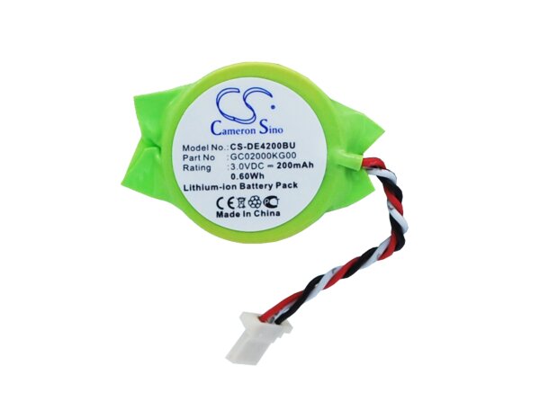 Ersatzbatterie - CS-DE4200BU - Dell Latitude E4200 - 3 Volt 200mAh Lithium