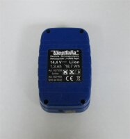 Akkureparatur - Zellentausch - Westfalia 827399 / für 827400 - 14,4 Volt Li-Ion Akku