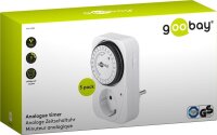 5er-Set: Analoge Zeitschaltuhr - präzise und einfache Steuerung von elektronischen Geräten