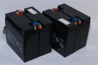 Ersatzbatterie für APC RBC11 - 2x 24 Volt 17Ah Pb -...