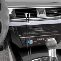 goobay - Kabel Management Set, weiß - 5er-Set zum Ordnen und Fixieren