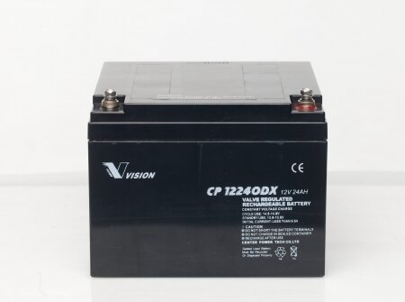 Vision - CP12240DX - 12 Volt 24 Ah Pb